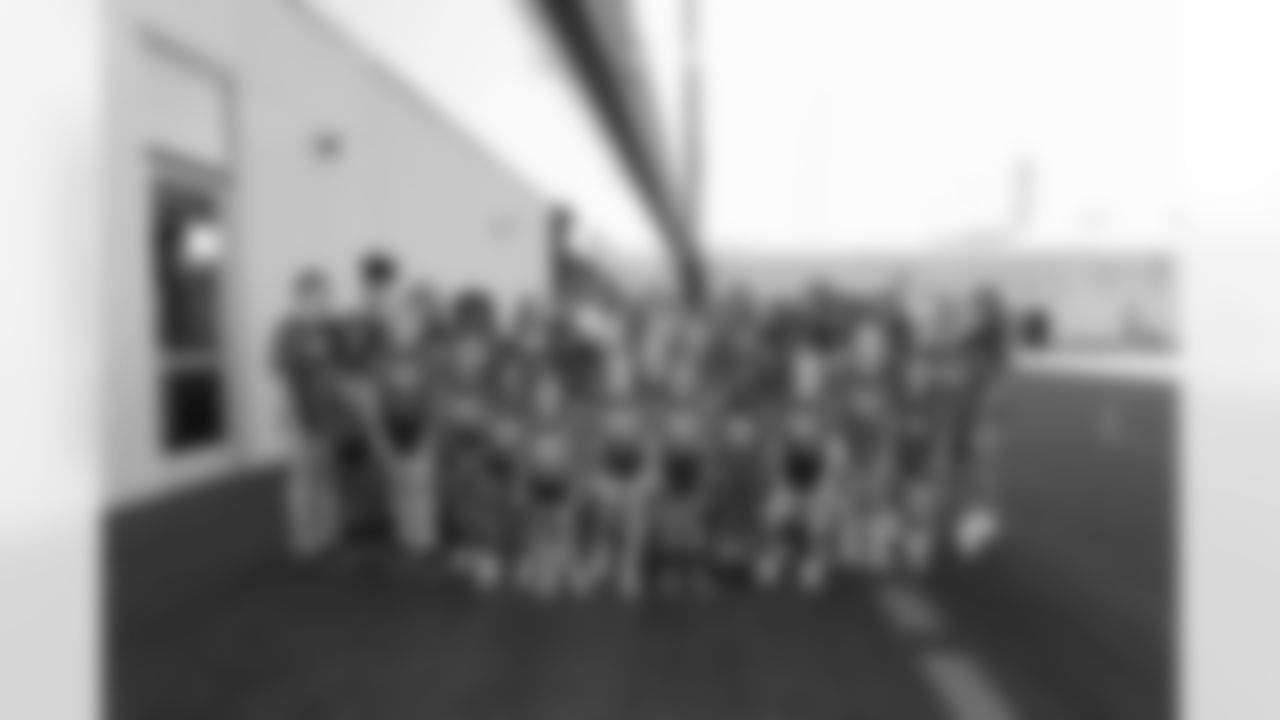 Jacksonville, Fla. — Jaguars Elite Girls Flag athletes attend training camp at the Miller Electric Center on July 27, 2025.