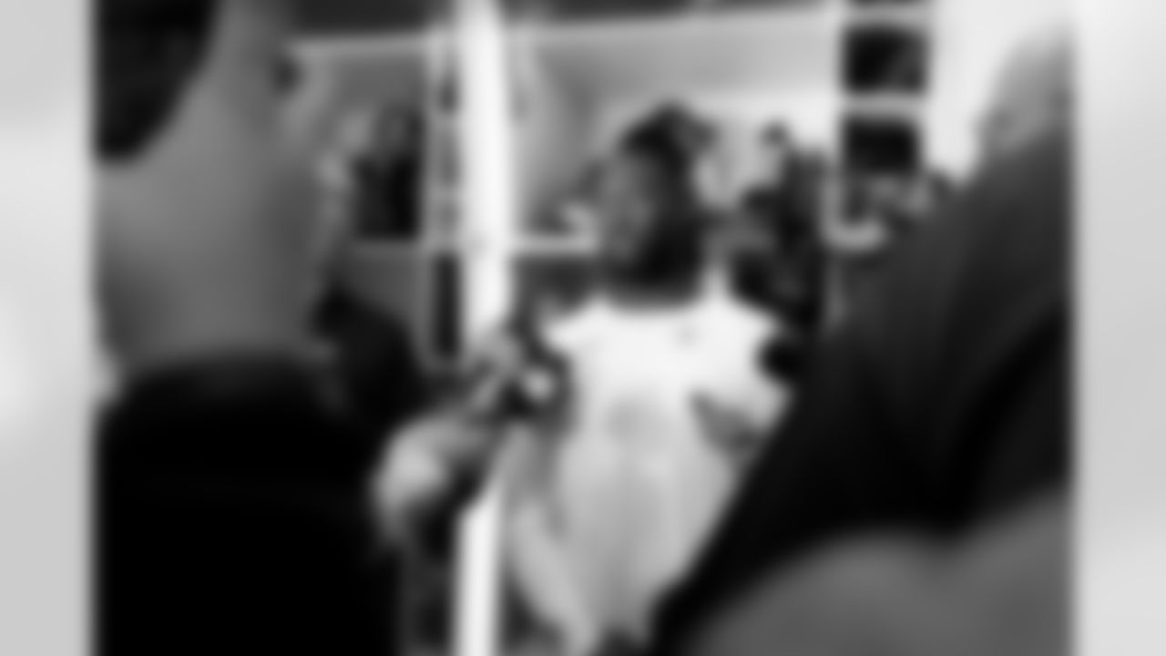 Jacksonville, Fla. — Jaguars linebacker Devin Lloyd speaks to the media during locker clean out at the Miller Electric Center on January 12, 2026.