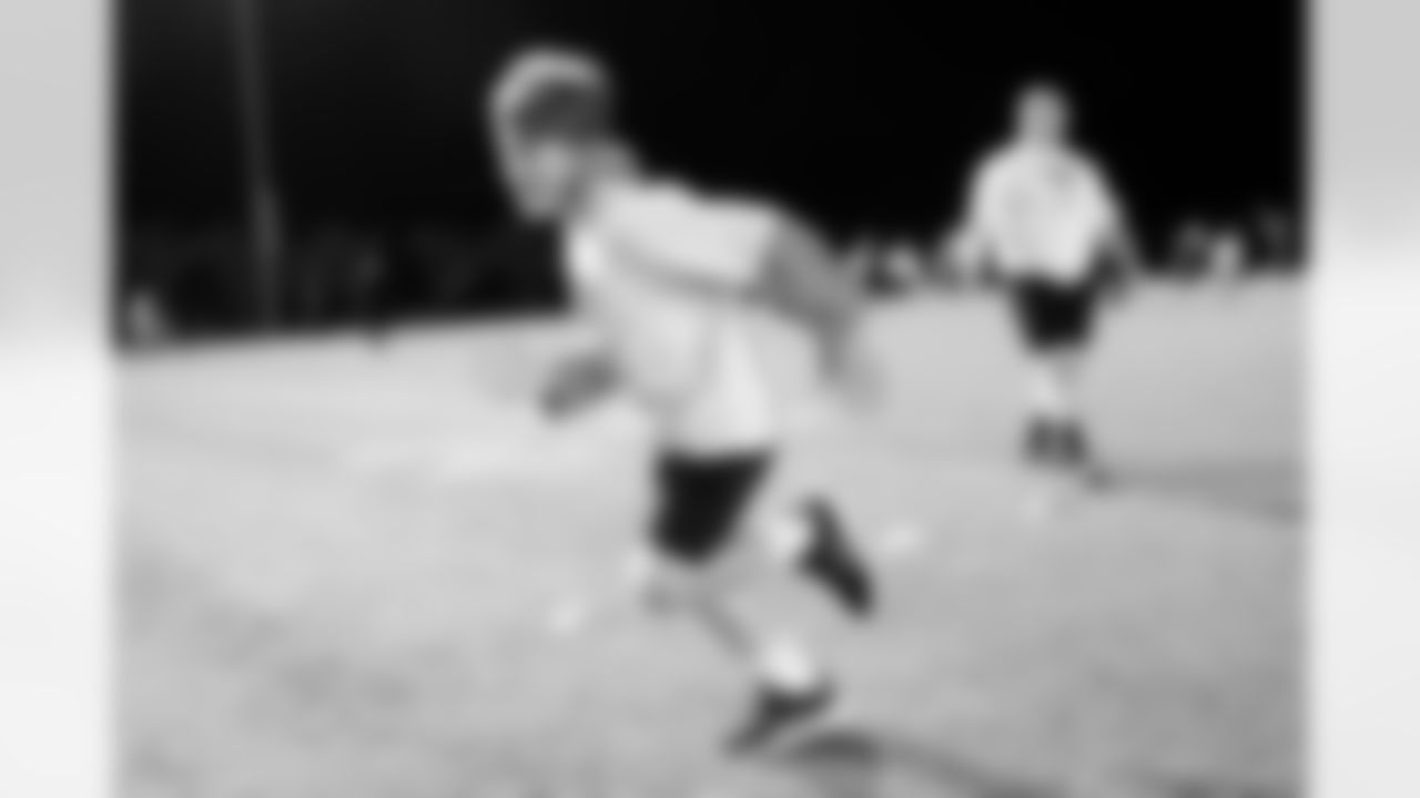 Jacksonville, Fla. – Salute to Service Youth Football Camp for military members and their children at NAS JAX Base on November 5, 2025.