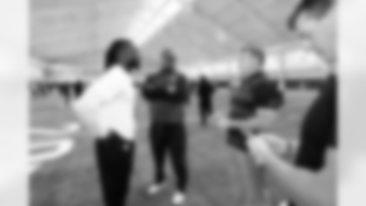 Jacksonville, Fla. — Jaguars Legends attend Jaguars practice at the Miller Electric Center on December 6, 2025.