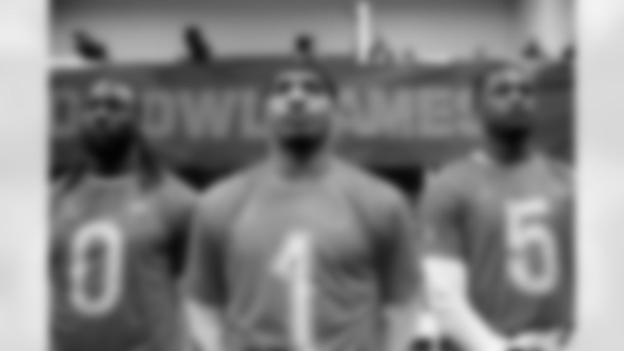 LB Devin Lloyd with Cincinnati Bengals WR's Ja'Marr Chase & Tee Higgins