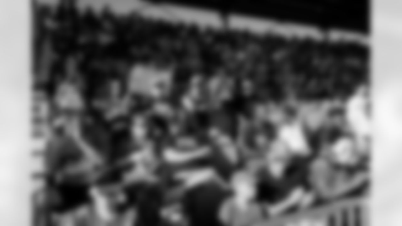 Jacksonville, Fla. — Jaguars fans during training camp at the Miller Electric Center on July 27, 2025.