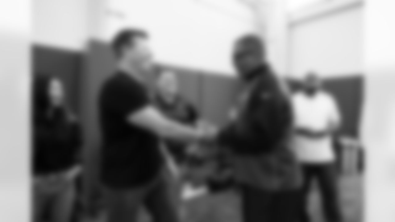 Jacksonville, Fla. — Jaguars Legends attend Jaguars practice at the Miller Electric Center on December 6, 2025.