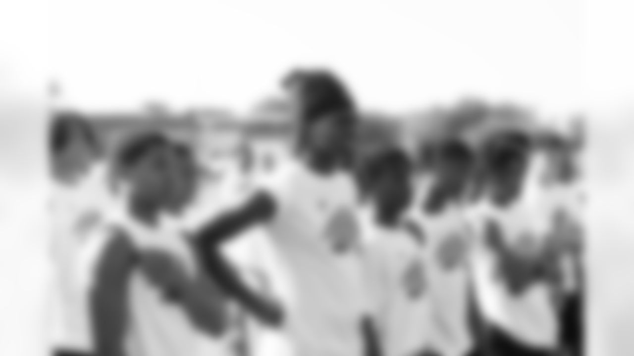 Thomaston, Ga. — Jaguars outside linebacker Travon Walker hosts his second annual Travon Walker Foundation Youth Football Camp at Upson-Lee Middle School on June 15, 2024.
