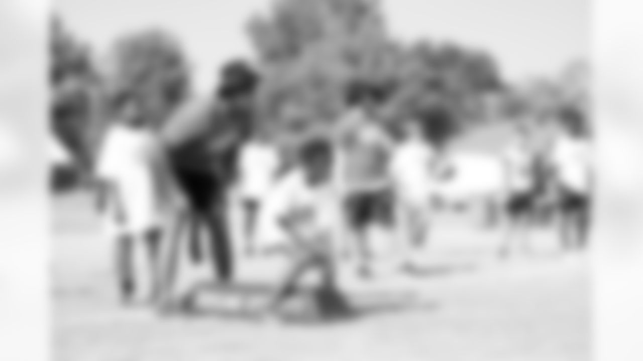 Thomaston, Ga. — Jaguars outside linebacker Travon Walker hosts his second annual Travon Walker Foundation Youth Football Camp at Upson-Lee Middle School on June 15, 2024.