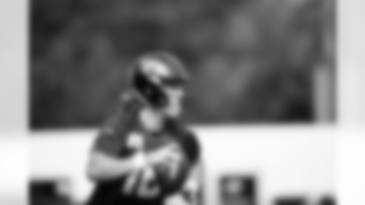 Jacksonville, Fla. — Jaguars quarterback Trevor Lawrence (16) during training camp at the Miller Electric Center on August 7, 2025.