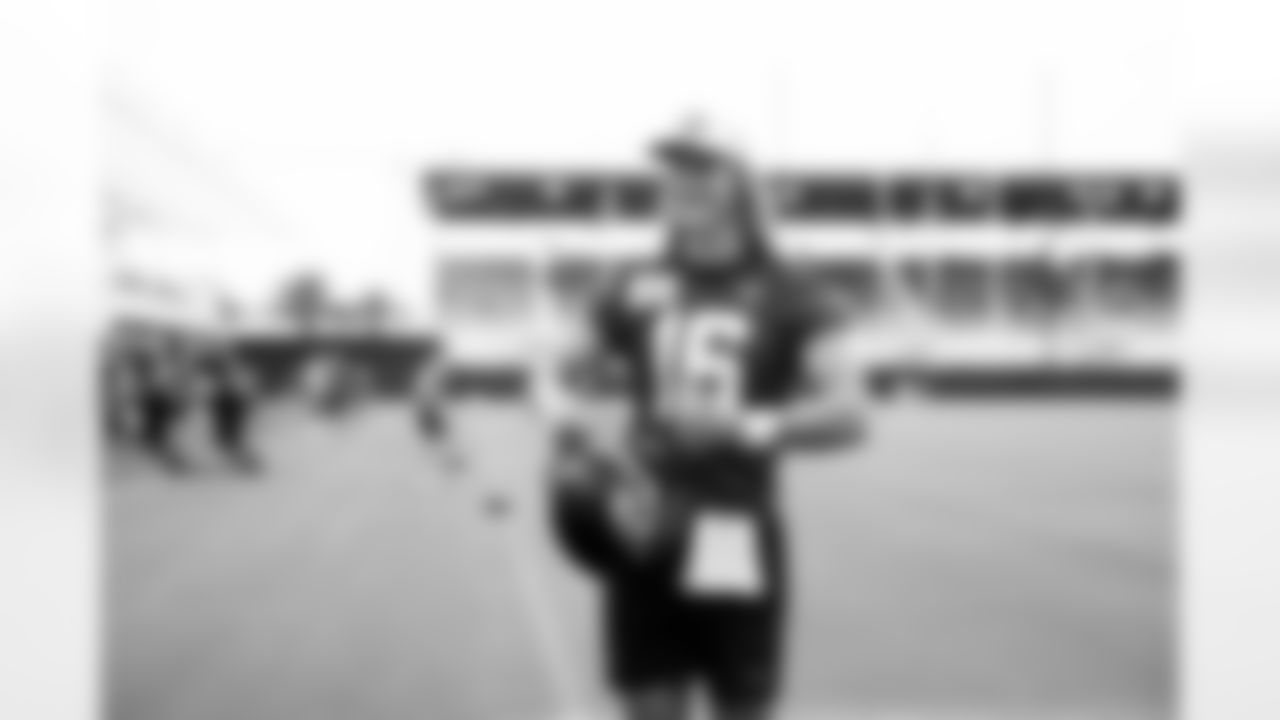 Jacksonville, Fla. — Jaguars quarterback Trevor Lawrence (16) during training camp at the Miller Electric Center on July 26, 2024.