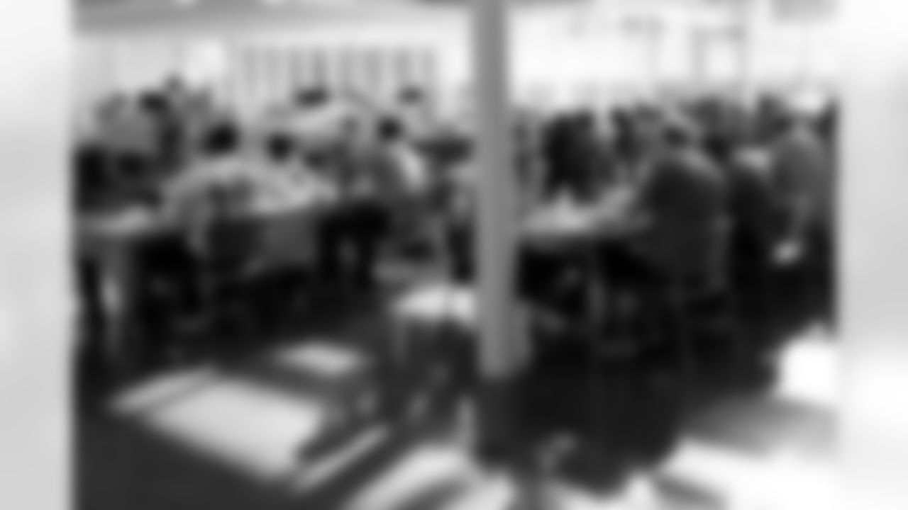 Jacksonville, Fla. — An image from the annual "Rookies & Legends" dinner at the Miller Electric Center on May 12, 2025.