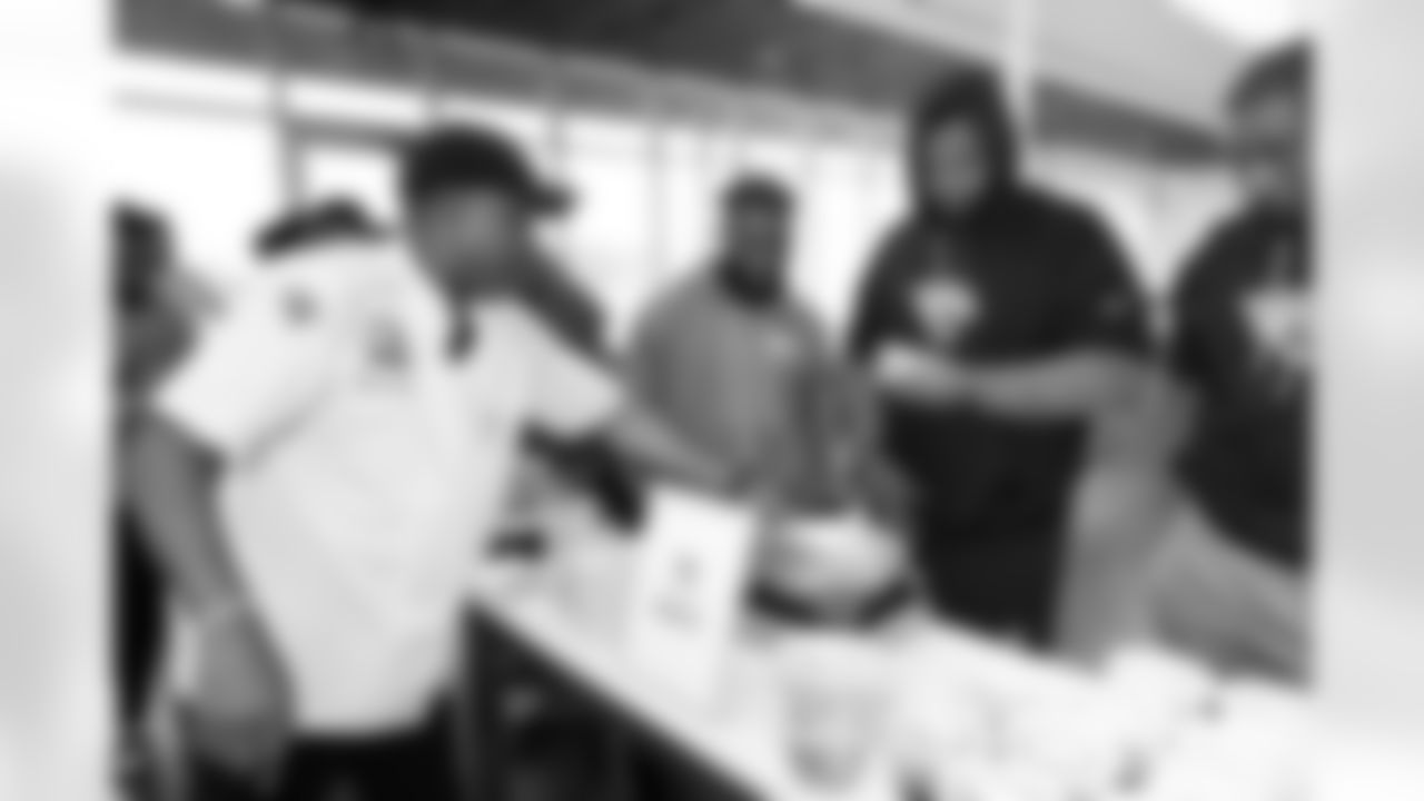 Jacksonville, Fla. — Jaguars staff during the rookie cooking competition at the Miller Electric Center on June 3, 2025.