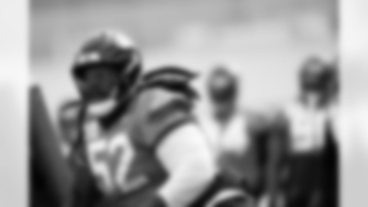 Jacksonville, Fla. — Jaguars defensive tackle DaVon Hamilton (52) during practice at the Miller Electric Center on November 27, 2025.