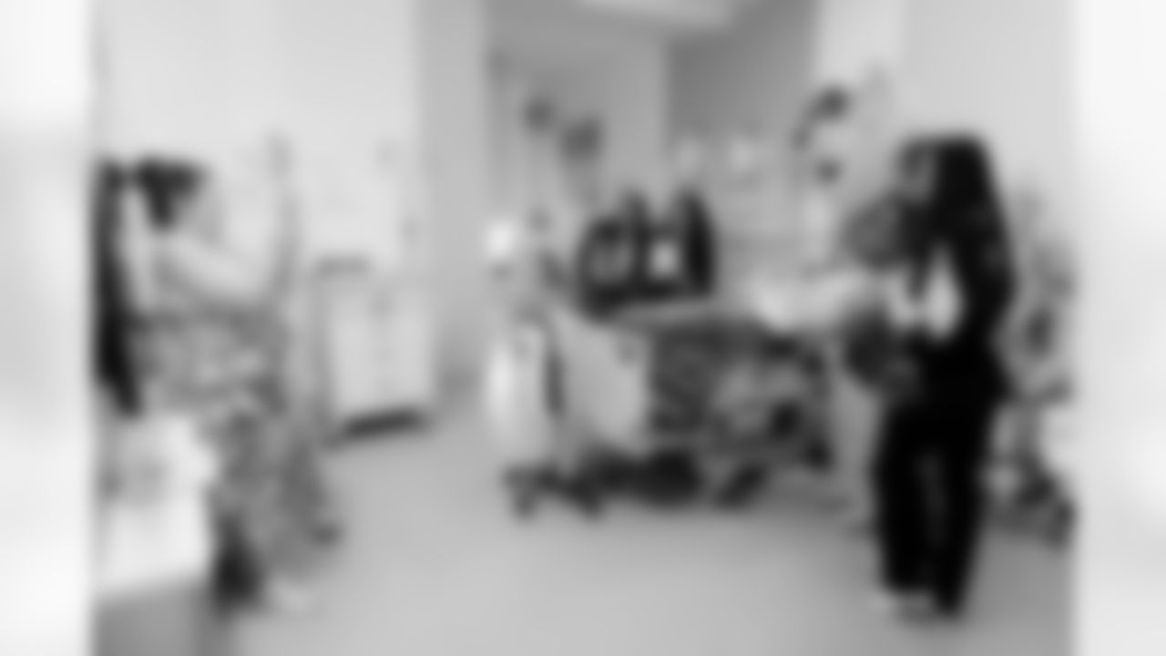 Jacksonville, Fla. — Jacksonville Jaguars Playoff Prowl at Wolfson Children's Hospital in Jacksonville on January 9, 2026