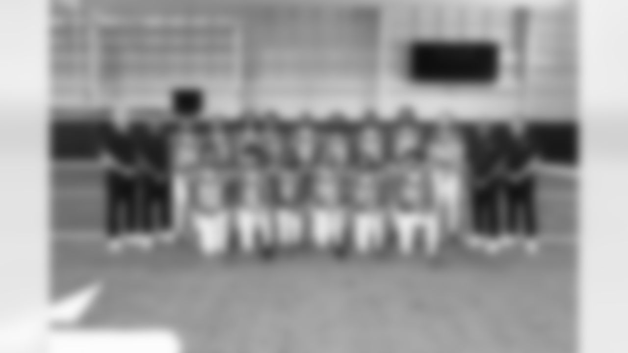 This is a 2025 photo of the Jacksonville Jaguars NFL football team. This image reflects the Jacksonville Jaguars active roster as of Monday, October 27, 2025 when this image was taken.

(Left to Right): Bill Sheridan, Anthony Perkins, Cam'Ron Silmon-Craig, Keni-H Lovely, Kahlef Hailassie, Caleb Ransaw, Travis Hunter, Eric Murray, Montaric Brown, Antonio Johnson, Andrew Wingard, Ron Milus, Drew Lascari, Jarrian Jones, Greg Newsome II, Jourdan Lewis, Rayuan Lane III, Jabbar Muhammad, Christian Braswell