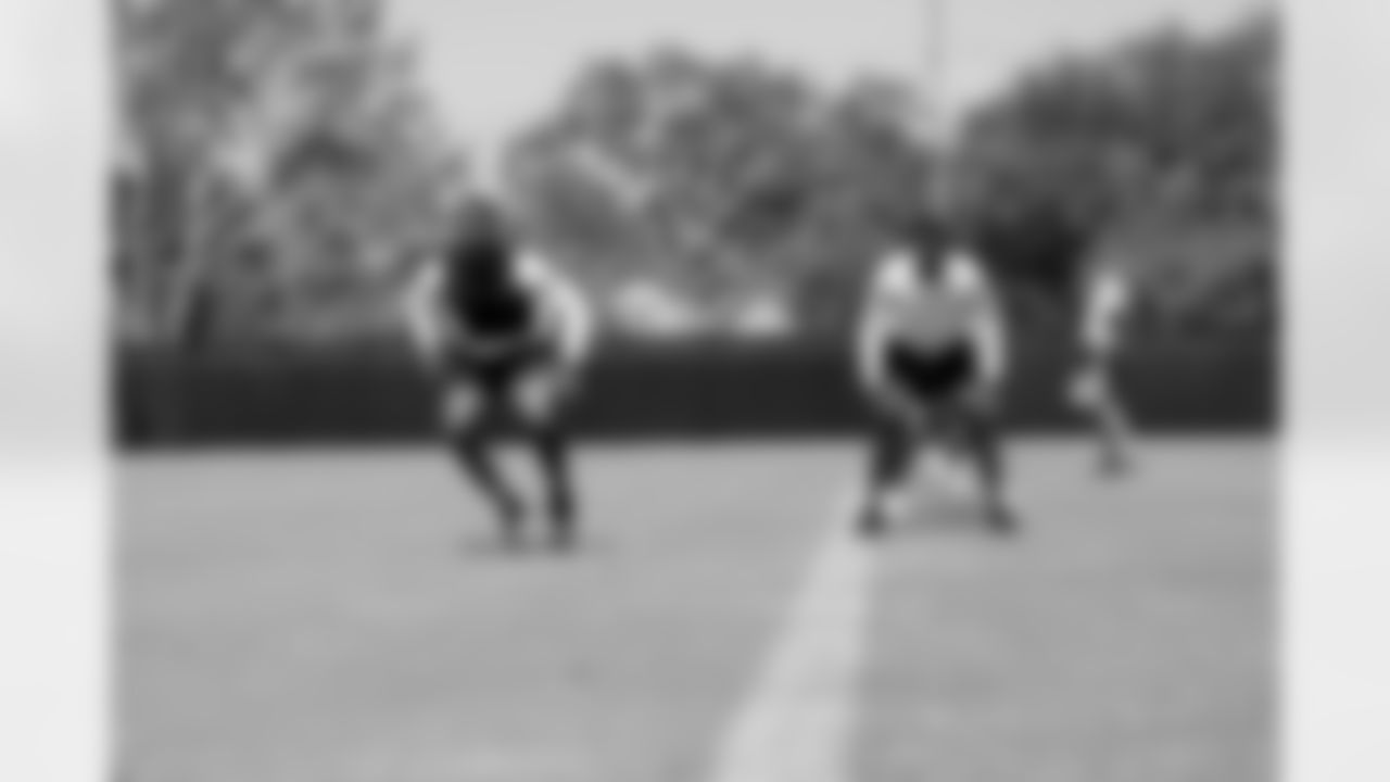 Jacksonville, Fla. — Jaguars safety Daniel Thomas during voluntary offseason workouts at the Miller Electric Center on April 25, 2024.