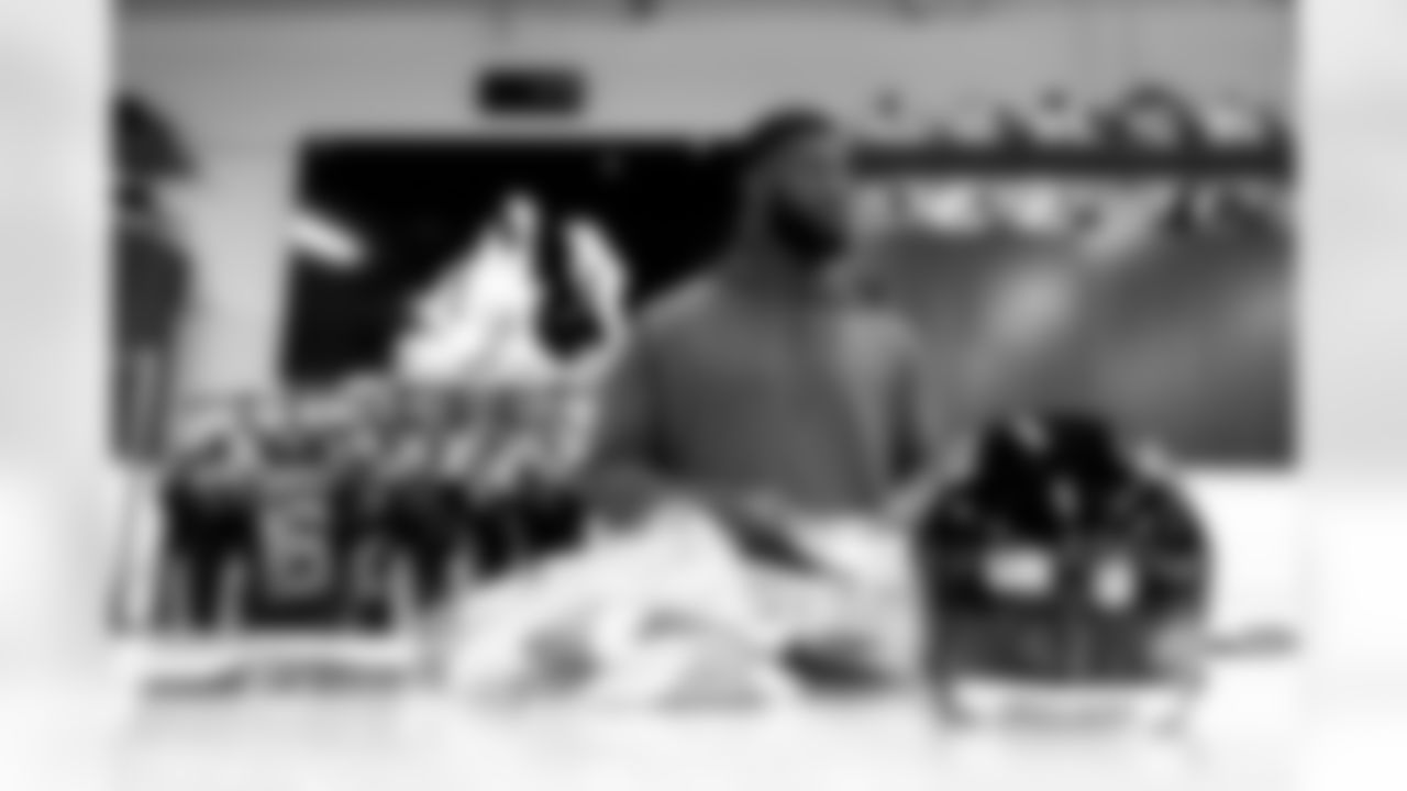 Jacksonville, Fla. — Jaguars defensive end Josh Hines-Allen during locker clean out at the Miller Electric Center on January 12, 2026.