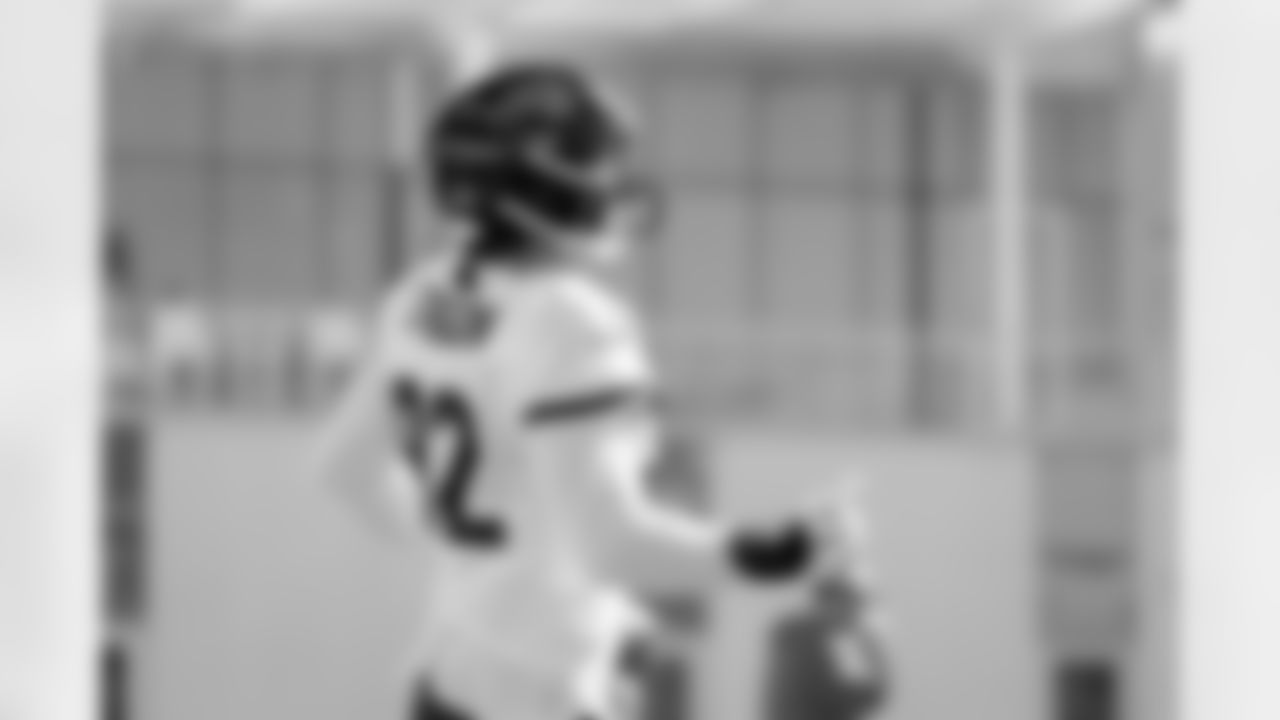 Jacksonville, Fla. — Jaguars defensive lineman Danny Striggow (92) during practice at the Miller Electric Center on January 1, 2026.