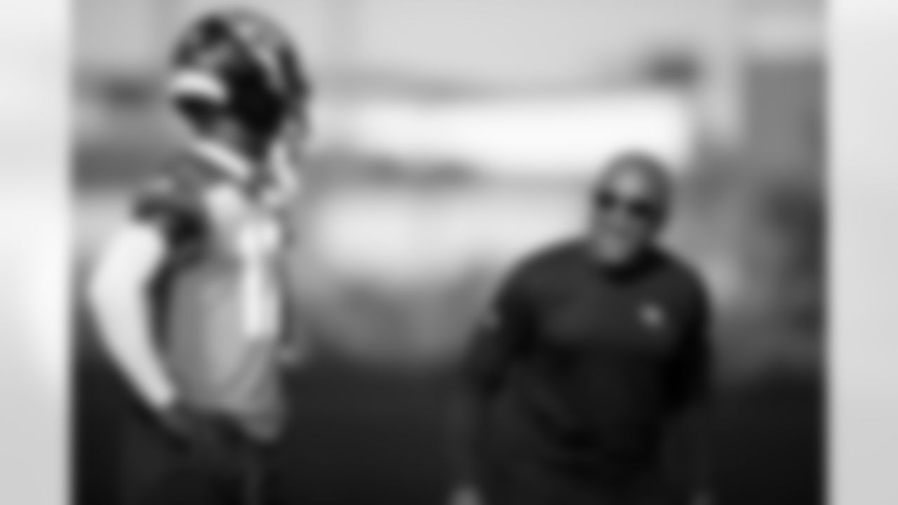 Jacksonville, Fla. — Jaguars secondary coach Ron Milus during training camp at the Miller Electric Center on July 23, 2025.