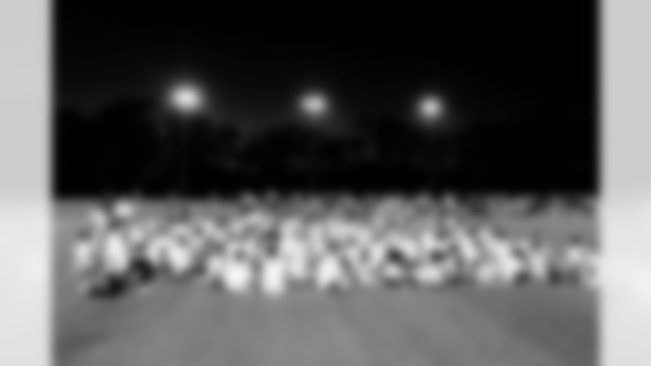 Jacksonville, Fla. – Salute to Service Youth Football Camp for military members and their children at NAS JAX Base on November 5, 2025.