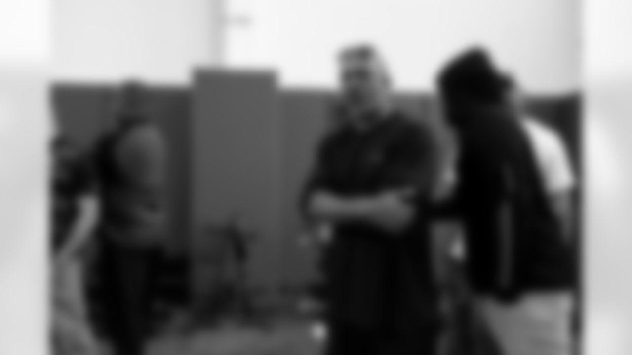 Jacksonville, Fla. — Jaguars Legends attend Jaguars practice at the Miller Electric Center on December 6, 2025.