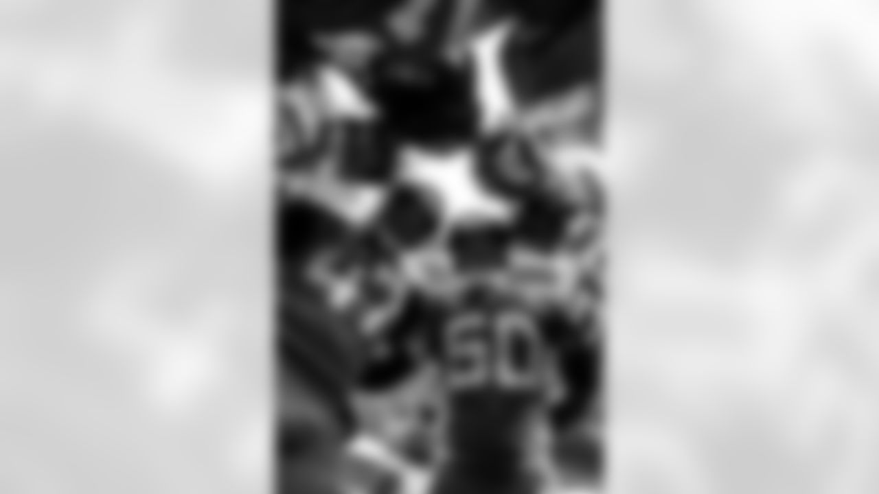 Jacksonville Jaguars vs. Los Angeles Rams

LB Branson Combs (50)