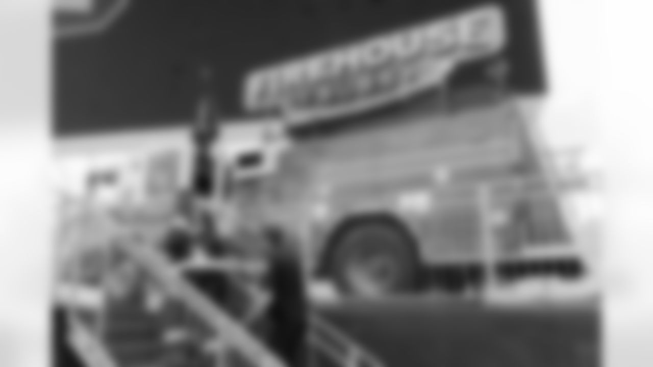 Jacksonville, Fla. – A behind-the-scenes image of the Firehouse Subs "Trading Places" content capture on October 7, 2025.