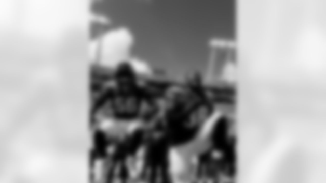 Jacksonville Jaguars vs Houston Texans

LB Yasir Abdullah (56) and DE Dawuane Smoot (98)