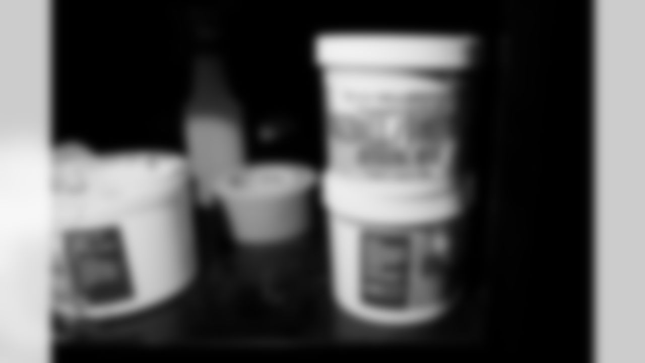 Jacksonville, Fla. — Jaguars football equipment staff prepare America 250 commemorative footballs at the Miller Electric Center on December 29, 2025.