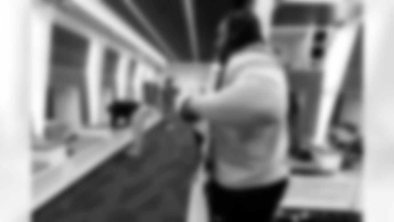 Jacksonville, Fla. — Jaguars defensive tackle DaVon Hamilton during locker clean out at the Miller Electric Center on January 12, 2026.