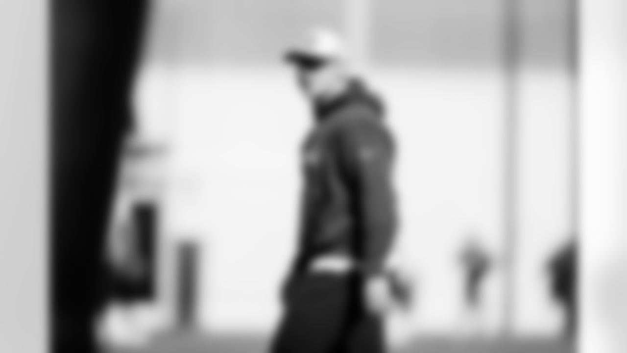 Jacksonville, Fla. — Jaguars offensive coordinator Grant Udinski during practice at the Miller Electric Center on December 11, 2025.