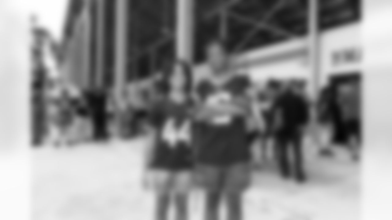 Jacksonville, Fla. — Jaguars fans during rookie minicamp at the Miller Electric Center on May 10, 2025.