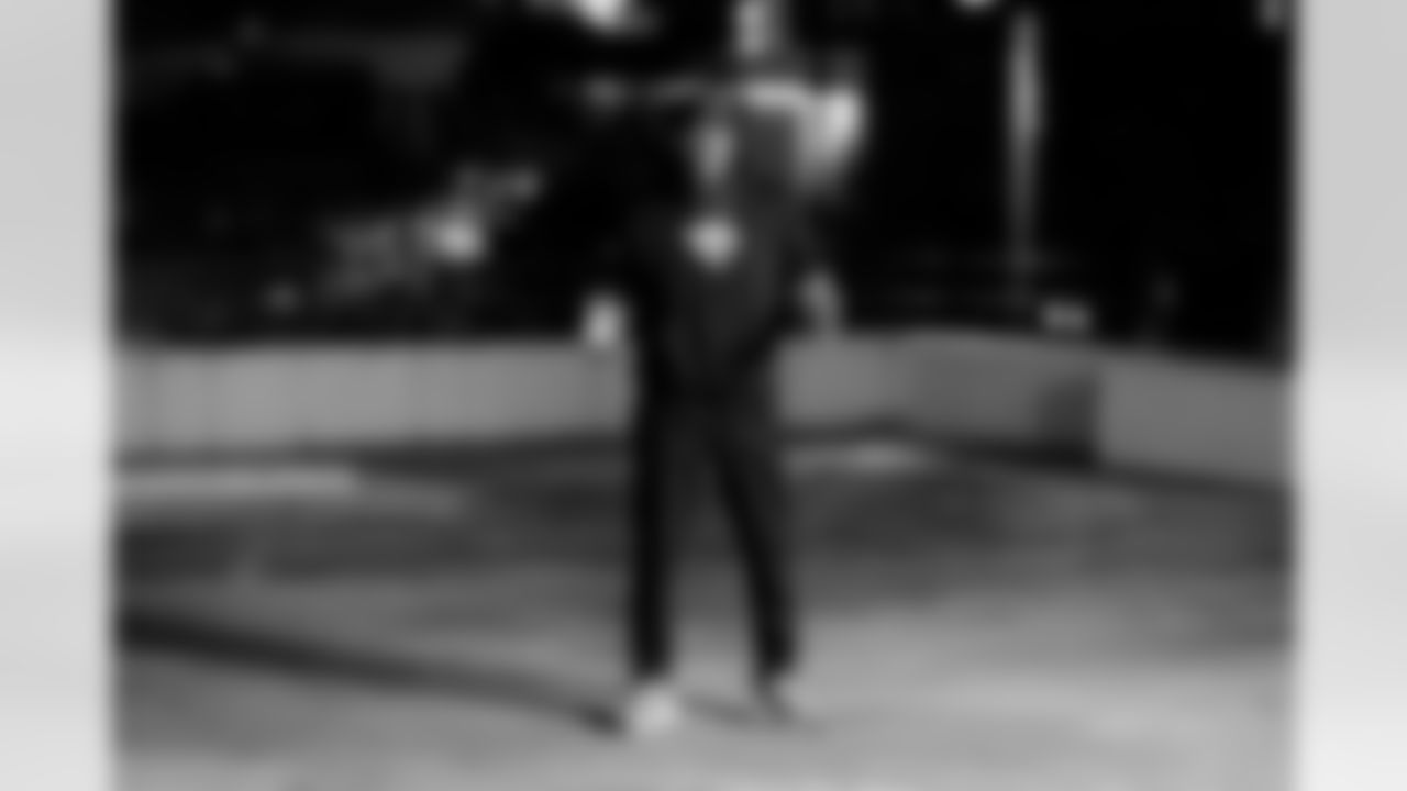 Jacksonville, Fla. — A behind-the-scenes image from the 2025 Playoff hype video production on January 1, 2026.