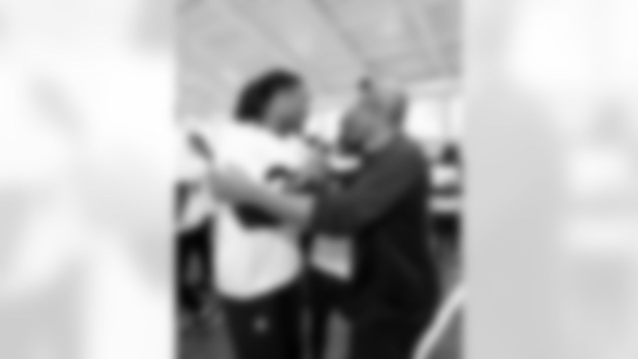 Jacksonville, Fla. — Jaguars Legends attend Jaguars practice at the Miller Electric Center on December 6, 2025.