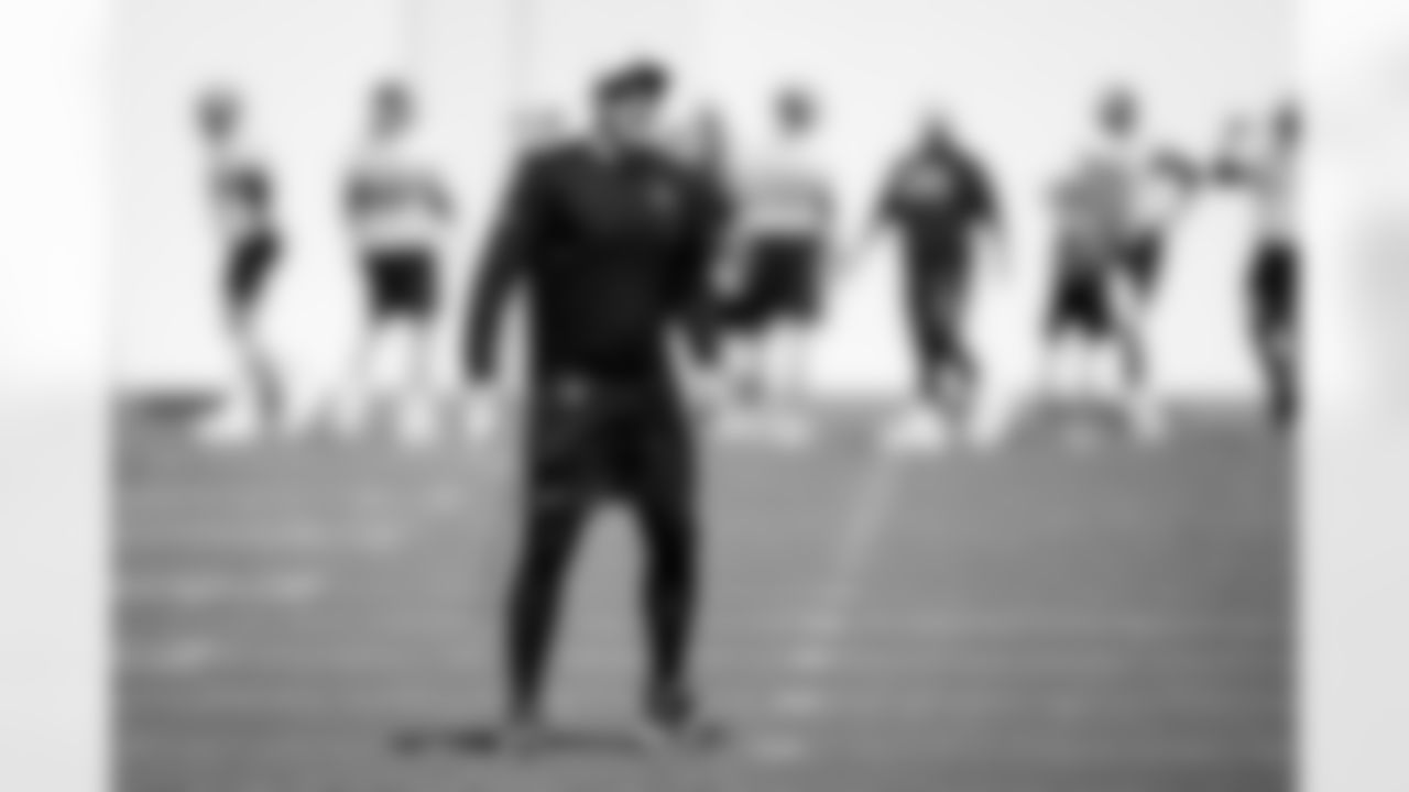 Jacksonville, Fla. — Jaguars special teams coordinator Heath Farwell during practice at the Miller Electric Center on November 5, 2025.