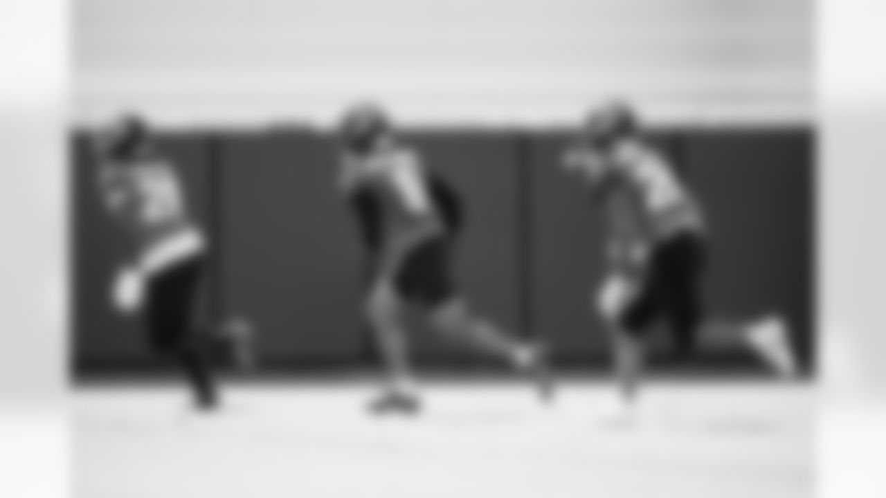 Jacksonville, Fla. — Jaguars cornerback Greg Newsome II (6) during practice at the Miller Electric Center on November 5, 2025.