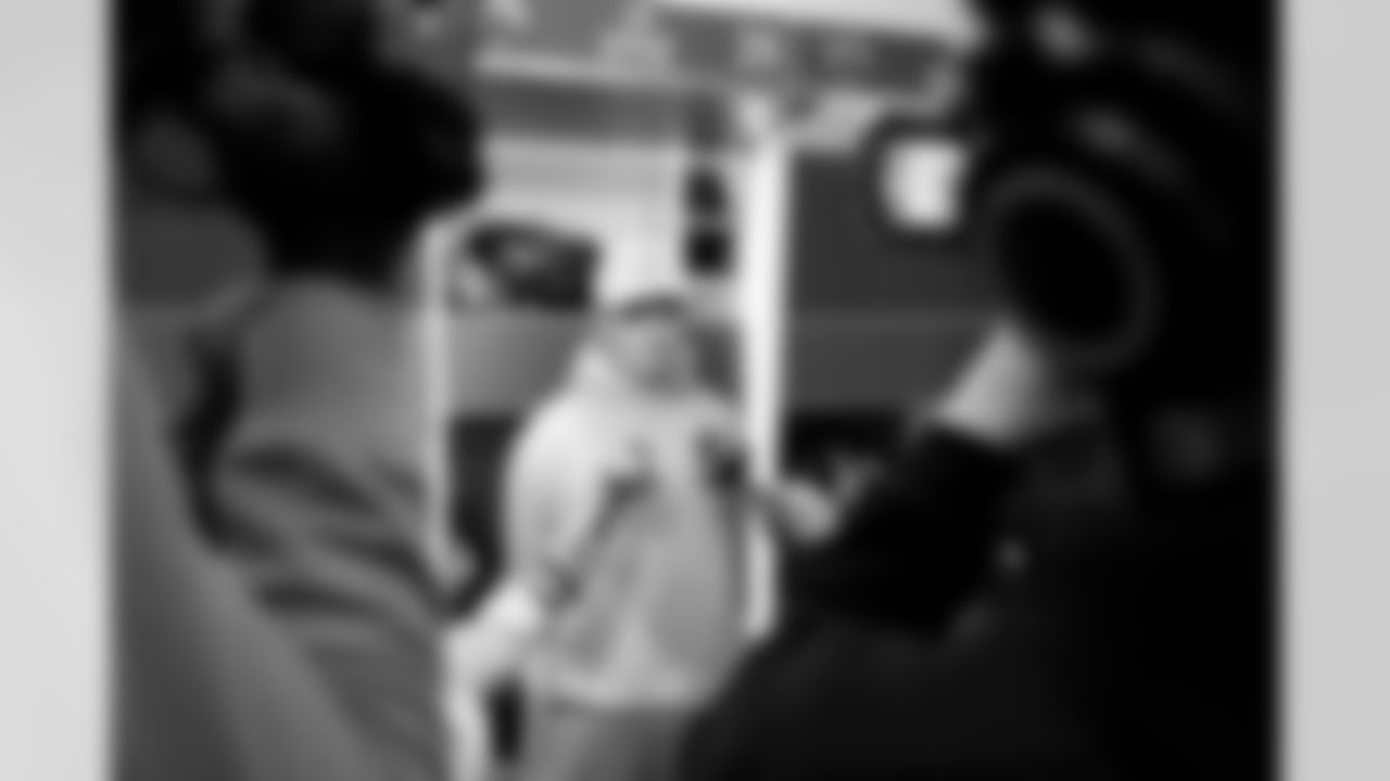 Jacksonville, Fla. — Jaguars kicker Cam Little speaks to the media during locker clean out at the Miller Electric Center on January 12, 2026.