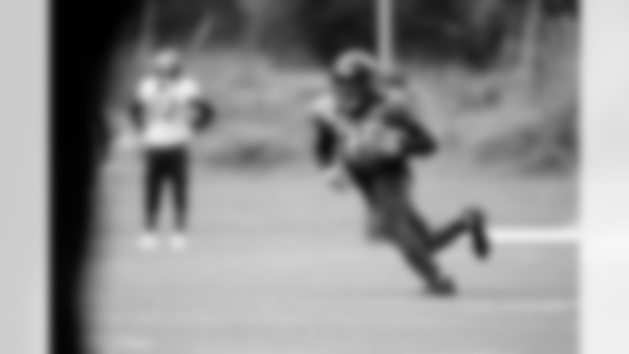 Watford, U.K. — Jaguars running back LeQuint Allen Jr. (36) during practice at The Grove on October 16, 2025.