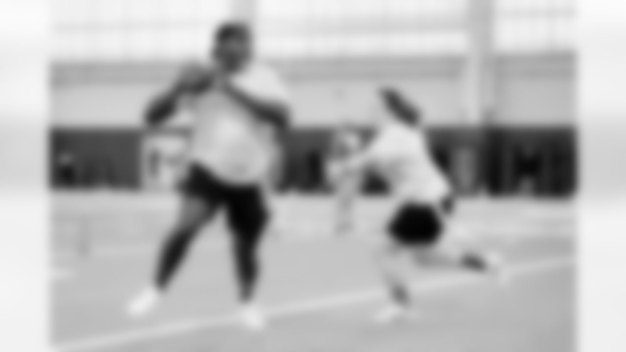 Jacksonville, Fla. — 2025 Jaguars Corporate Flag Football Tournament at the Miller Electric Center on October 18, 2025.