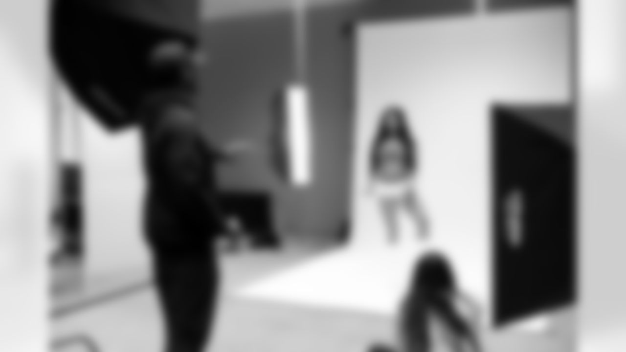 Jacksonville, Fla. — A behind-the-scenes image of The ROAR of the Jaguars poster photoshoot at the Miller Electric Center on June 22, 2025.