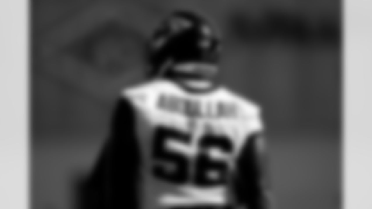 Jacksonville, Fla. — Jaguars linebacker Yasir Abdullah (56) during mandatory minicamp at the Miller Electric Center on June 11, 2025.