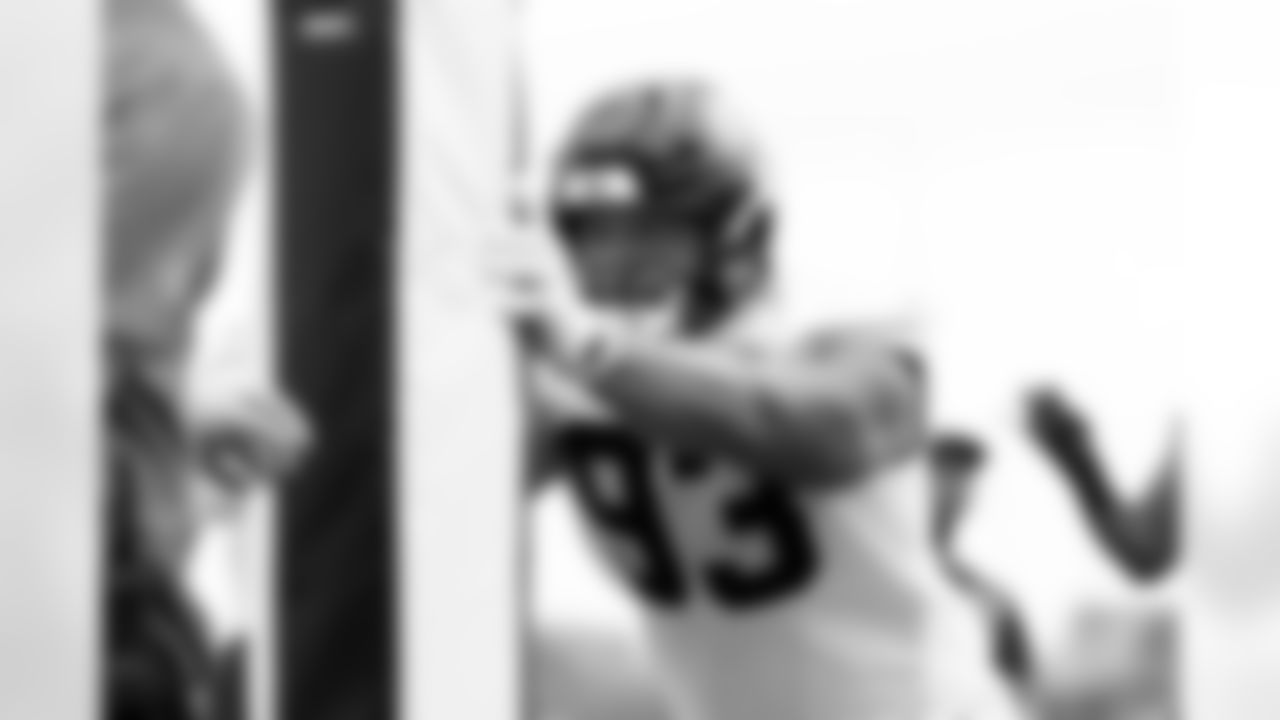 Jacksonville, Fla. — Jaguars defensive lineman Matt Dickerson (93) during practice at the Miller Electric Center on September 1, 2025.