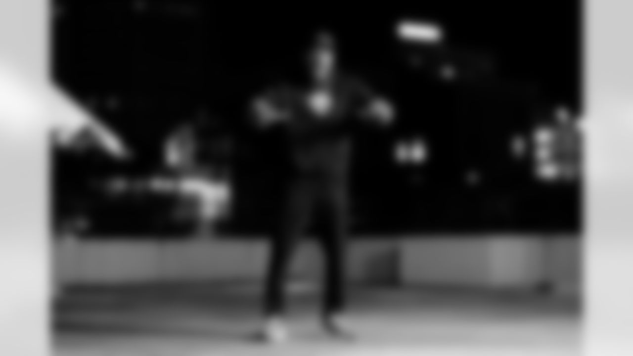 Jacksonville, Fla. — A behind-the-scenes image from the 2025 Playoff hype video production on January 1, 2026.