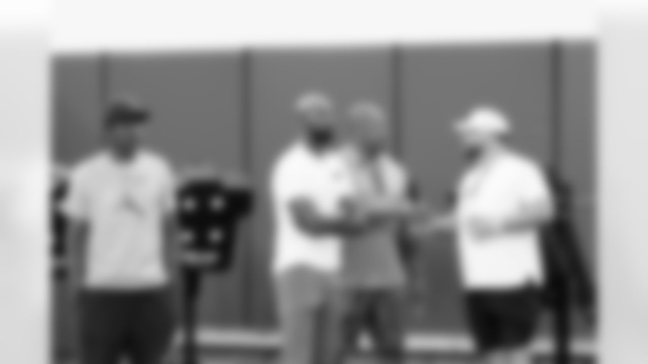 Jaguars Legends attend Jaguars practice on Saturday, November 11, 2023 at Miller Electric Center in Jacksonville, FL.