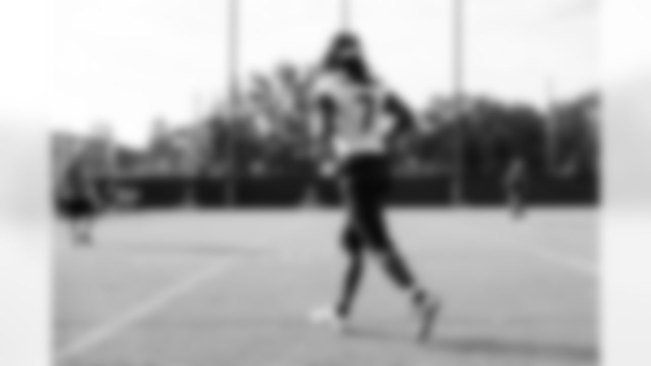 Jacksonville, Fla. — Jaguars wide receiver Brian Thomas Jr. (7) during practice at the Miller Electric Center on December 25, 2025.