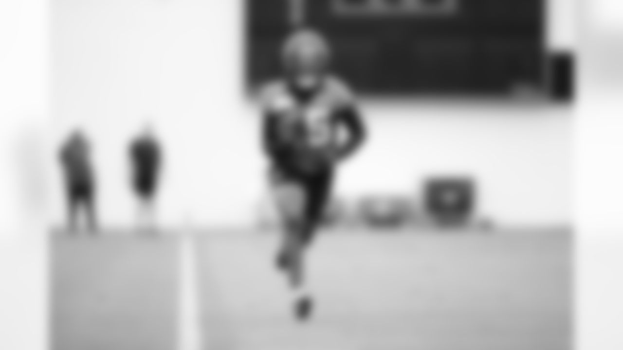Jacksonville, Fla. — Jaguars wide receiver Darius Lassiter (45) during rookie minicamp at the Miller Electric Center on May 10, 2025.