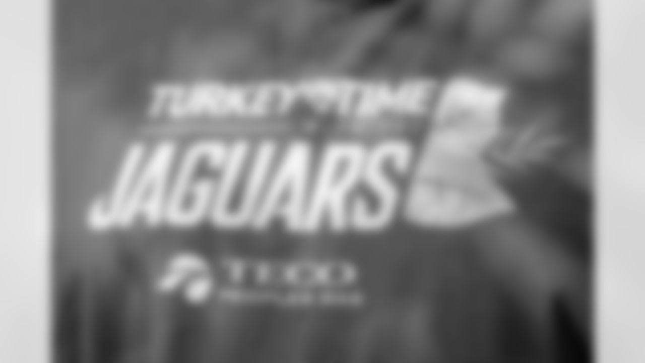Jacksonville, Fla. — 2025 Turkey Time with the Jaguars on November 24, 2025.