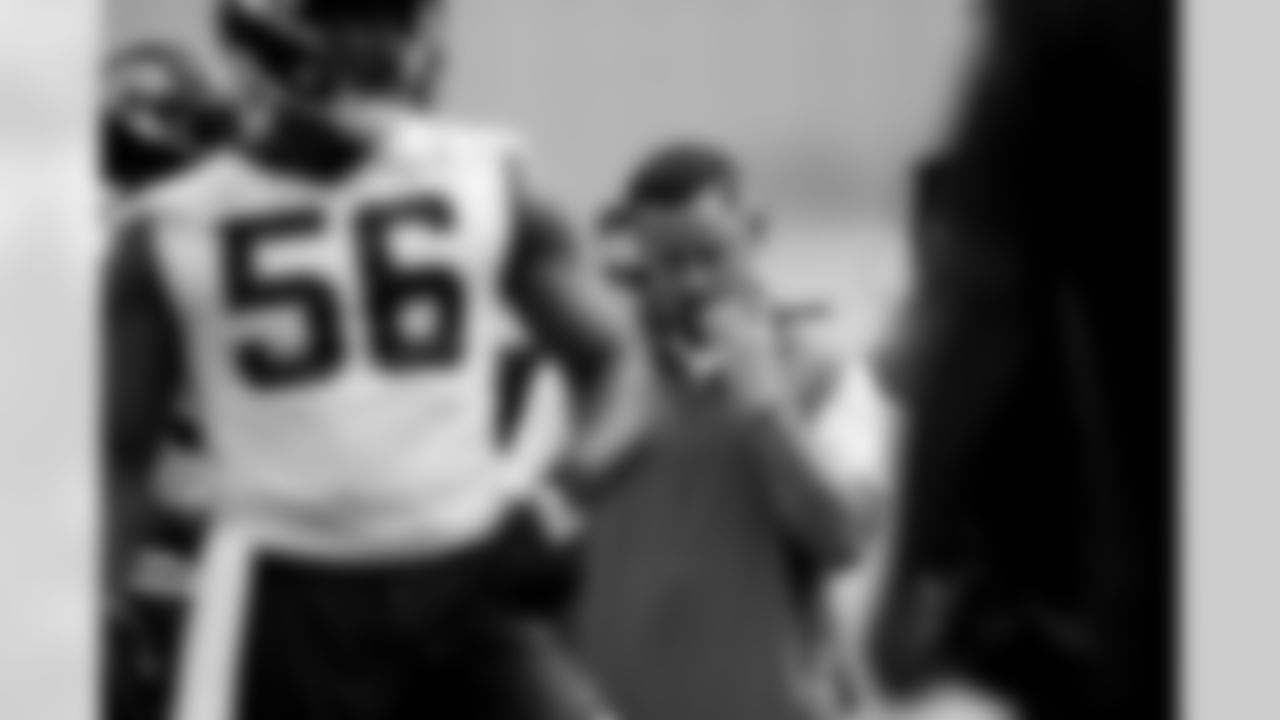 Jacksonville, Fla. — Jaguars defensive coordinator Anthony Campanile during mandatory minicamp at the Miller Electric Center on June 10, 2025.