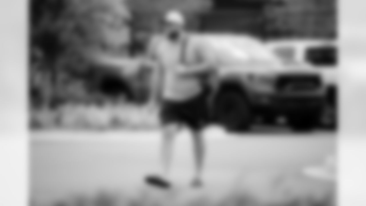 Jacksonville, Fla. — Jaguars offensive lineman Cooper Hodges (75) reports to training camp at the Miller Electric Center on July 22, 2025.