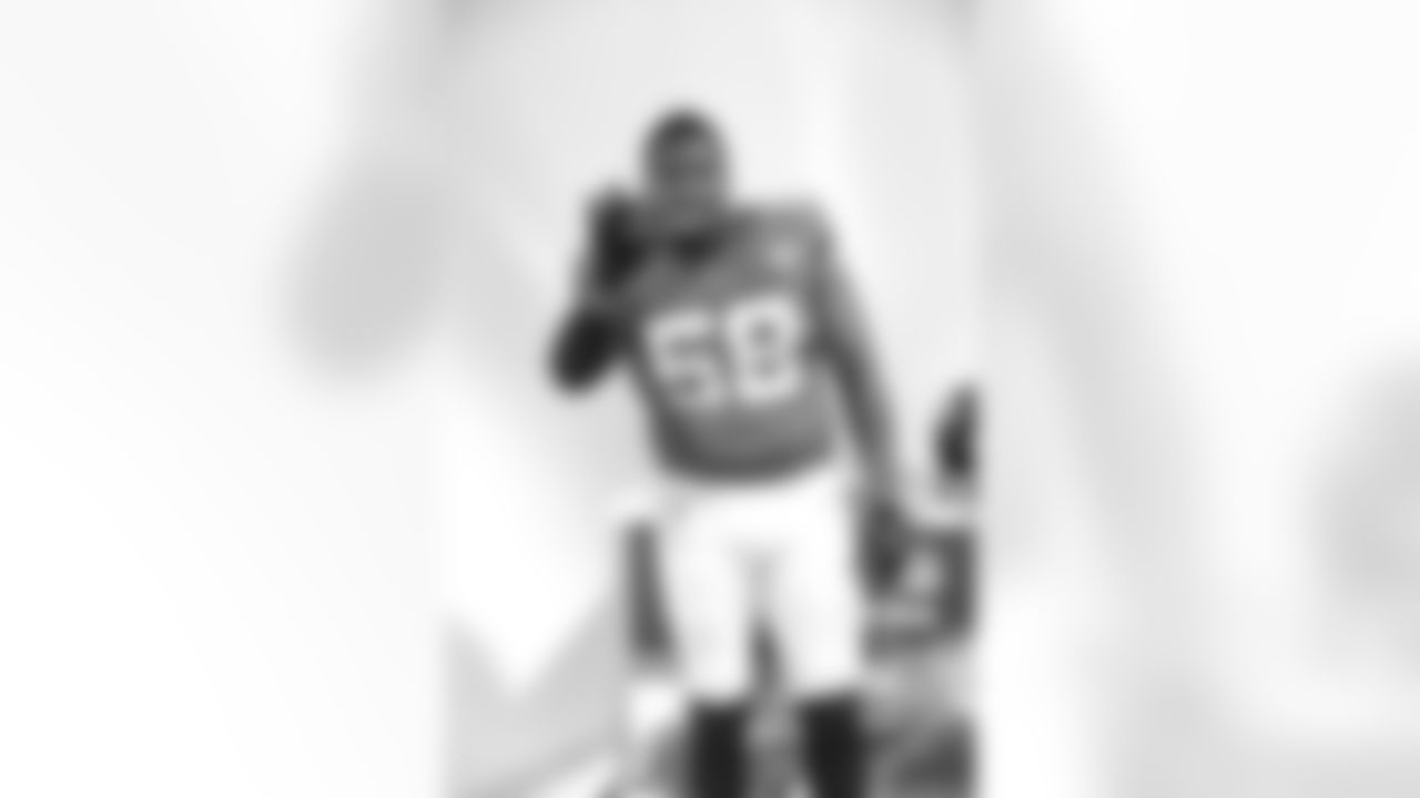 Jacksonville, Fla. — A behind-the-scenes image of defensive end Dawuane Smoot (58) during media day at EverBank Stadium on Monday, June 8, 2025.