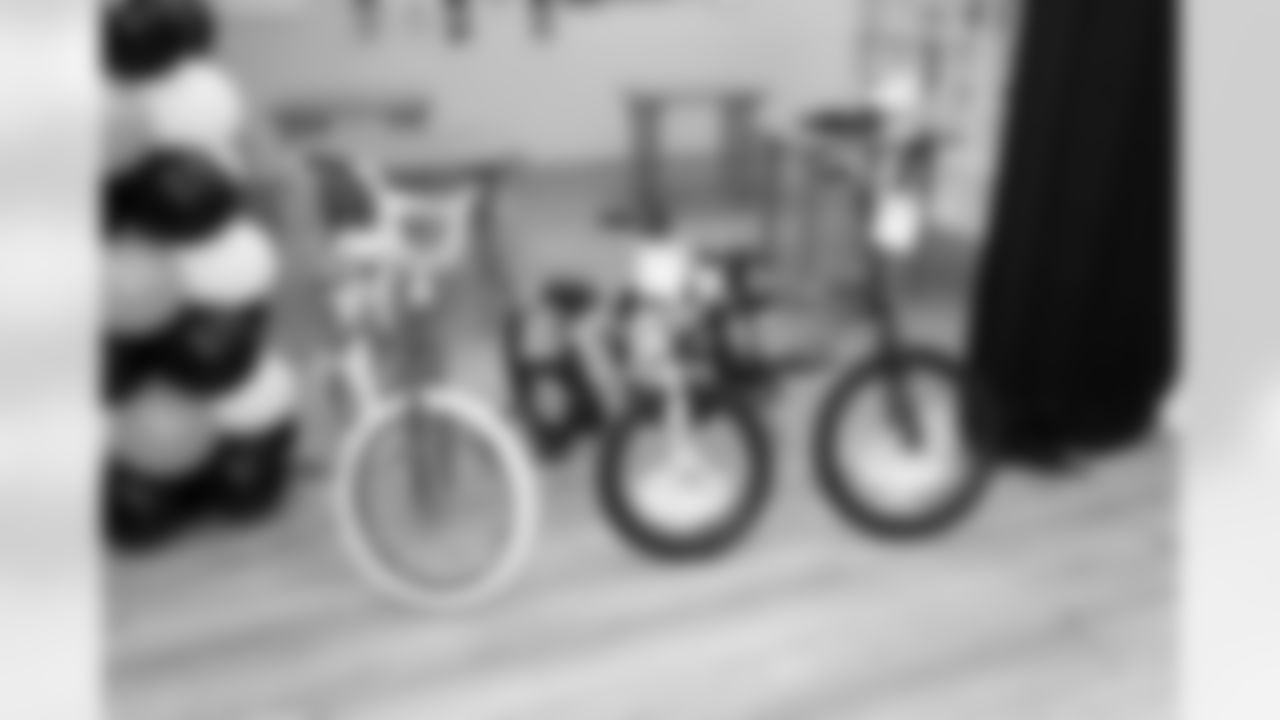 Jacksonville, Fla. — Jaguars offensive lineman Fred Johnson is donating 80 bikes to the children at the Windy Hill Boys & Girls Club on May 21, 2025.