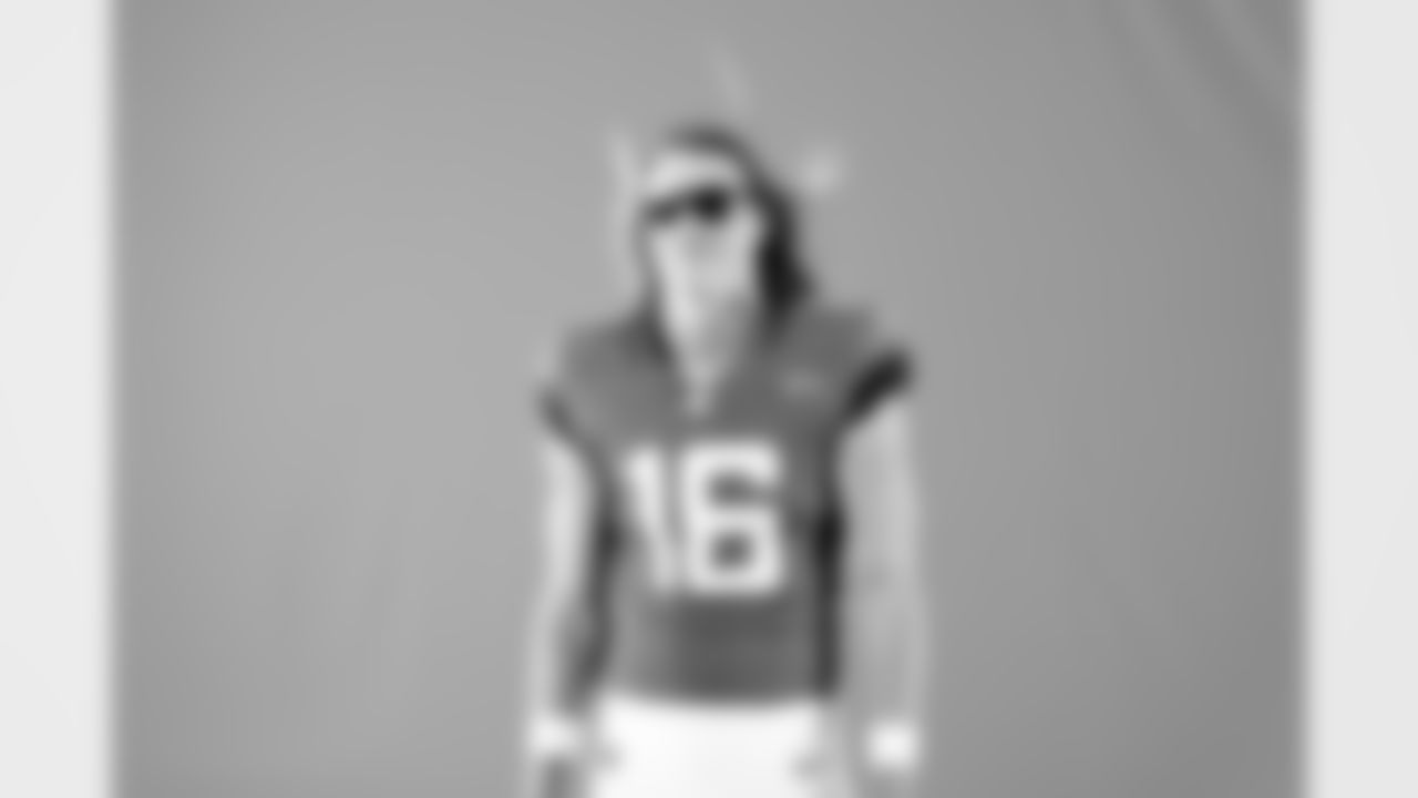 Jacksonville, Fla. — A behind-the-scenes image of quarterback Trevor Lawrence (16) during the Jaguars 2024 Media Day on May 30, 2024.