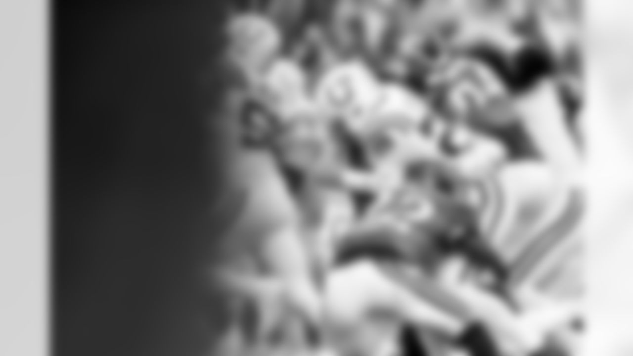 Jacksonville Jaguars vs Indianapolis Colts

CB Jarrian Jones (22) and DL Danny Striggow (92)